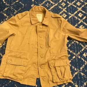 Woman’s size large beige fashion jacket